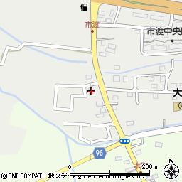 北海道北斗市市渡6-47周辺の地図