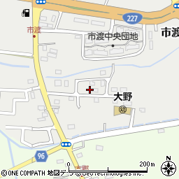 北海道北斗市市渡510-11周辺の地図