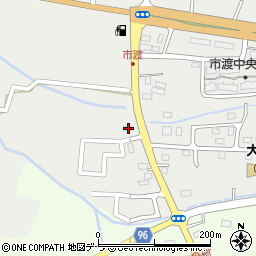 北海道北斗市市渡6周辺の地図
