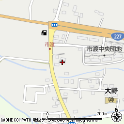 北海道北斗市市渡619周辺の地図