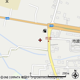 北海道北斗市市渡12-5周辺の地図
