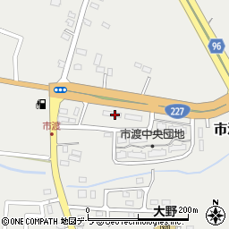 北海道北斗市市渡631周辺の地図