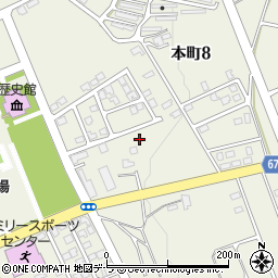 北海道亀田郡七飯町本町8丁目2周辺の地図