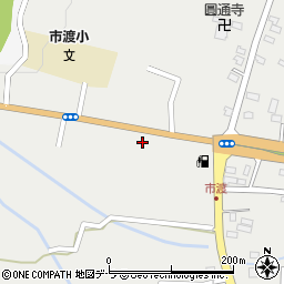 北海道北斗市市渡17周辺の地図