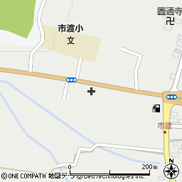 北海道北斗市市渡51-1周辺の地図