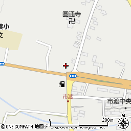 北海道北斗市市渡161周辺の地図