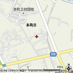 北海道亀田郡七飯町本町8丁目10周辺の地図