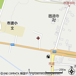 北海道北斗市市渡240周辺の地図