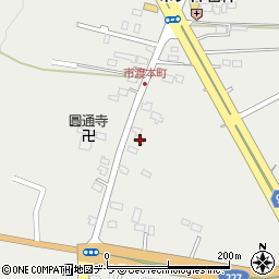 北海道北斗市市渡471-1周辺の地図