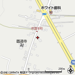 北海道北斗市市渡470周辺の地図