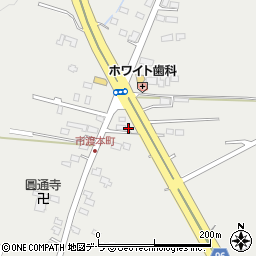 北海道北斗市市渡656-6周辺の地図