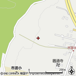 北海道北斗市市渡253-8周辺の地図