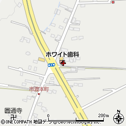 北海道北斗市市渡465-7周辺の地図