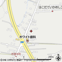 北海道北斗市市渡462-2周辺の地図