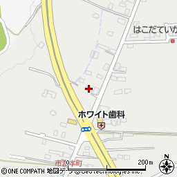 北海道北斗市市渡186-1周辺の地図