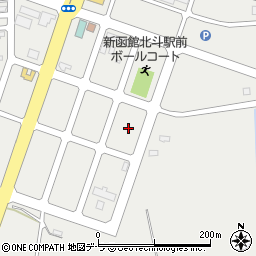 北海道北斗市市渡1丁目10周辺の地図