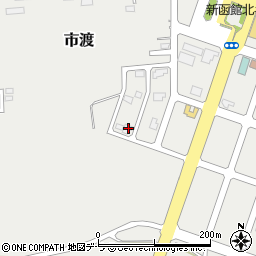 北海道北斗市市渡1丁目14-7周辺の地図