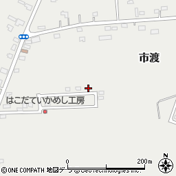 北海道北斗市市渡769-16周辺の地図