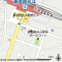 ニッポンレンタカー新函館北斗駅前営業所周辺の地図