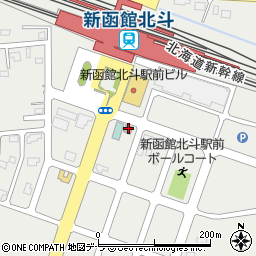 新函館北斗駅前郵便局 ＡＴＭ周辺の地図