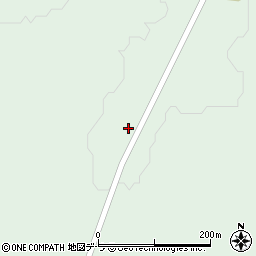 北海道檜山郡厚沢部町中館345周辺の地図