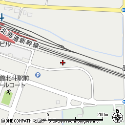 北海道北斗市市渡838-5周辺の地図