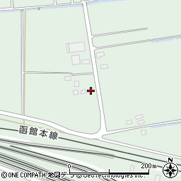 北海道北斗市稲里165-17周辺の地図