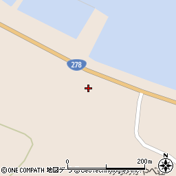 北海道函館市川汲町196周辺の地図
