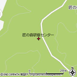 北斗市役所総合分庁舎　匠の森研修センター周辺の地図