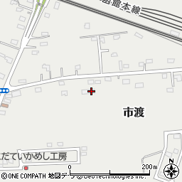 北海道北斗市市渡788-17周辺の地図