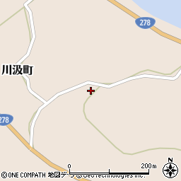 北海道函館市川汲町1342-1周辺の地図