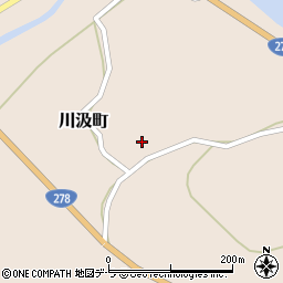 北海道函館市川汲町1346周辺の地図