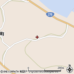 北海道函館市川汲町852周辺の地図