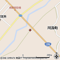 北海道函館市川汲町1395周辺の地図