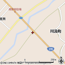 北海道函館市川汲町1375周辺の地図