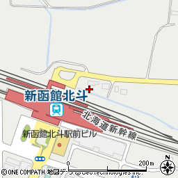北海道北斗市市渡865-1周辺の地図