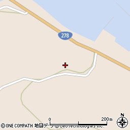北海道函館市川汲町867周辺の地図