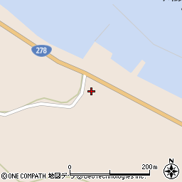 北海道函館市川汲町253周辺の地図