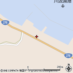 北海道函館市川汲町237周辺の地図