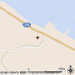 北海道函館市川汲町261周辺の地図