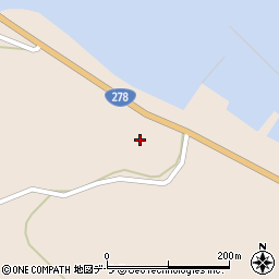 北海道函館市川汲町269周辺の地図