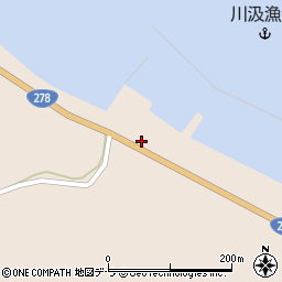 北海道函館市川汲町244周辺の地図