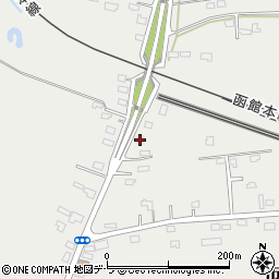 北海道北斗市市渡448周辺の地図