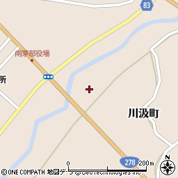 北海道函館市川汲町1385周辺の地図