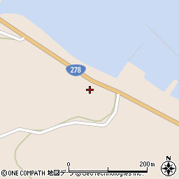 北海道函館市川汲町272周辺の地図