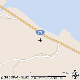 北海道函館市川汲町278周辺の地図