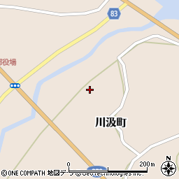 北海道函館市川汲町1383周辺の地図