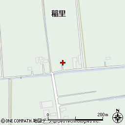 北海道北斗市稲里215周辺の地図