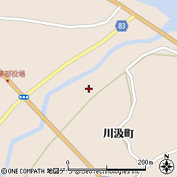 北海道函館市川汲町1387周辺の地図