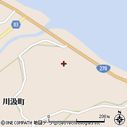 北海道函館市川汲町822周辺の地図